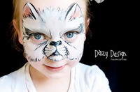 Daizy, una artista que pinta las caras de los niños de manera increíble