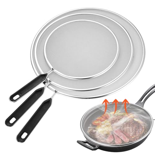 3 Pcs Tapa Antisalpicaduras Cocina