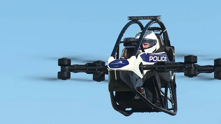 Flying Police Car