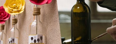 Cómo retirar el sello de seguridad de las botellas de vino para reutilizarlas y decorar los espacios de tu hogar