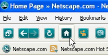 Netscape 9.0. mostrado