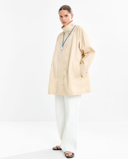 Abrigos Cuello Embudo Rebajas Zara