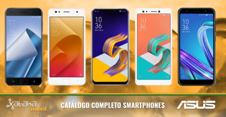 Así queda el catálogo completo de smartphones Asus tras las novedades presentadas en el MWC 2018