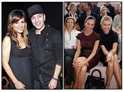 Desfile de famosos patrios en Paris