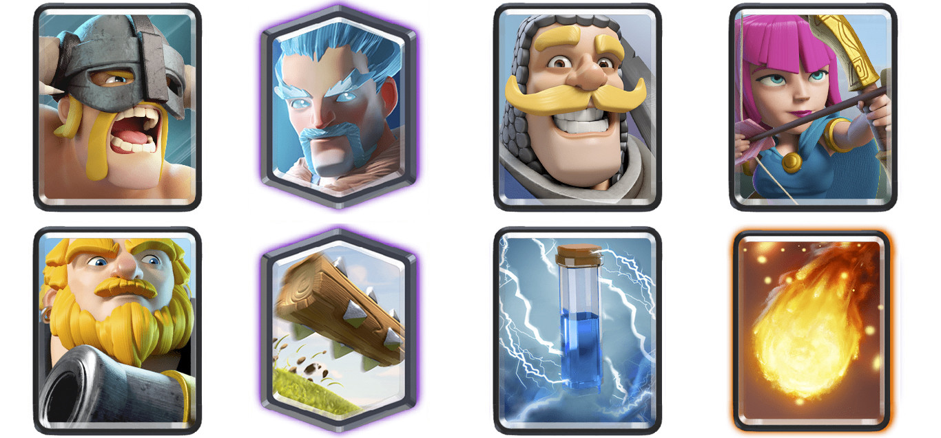 Guía de Clash Royale. Los mejores mazos de los Bárbaros de Élite, una ...
