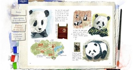 Acuarelas de viaje, unas guías muy especiales de Lonely Planet