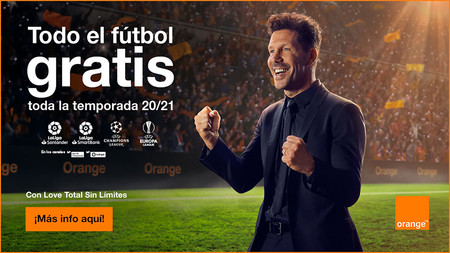 Orange Love Total con todo el fútbol será más barato: desde 69,95 euros durante toda la temporada