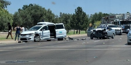 Accidente coche autónomo Waymo