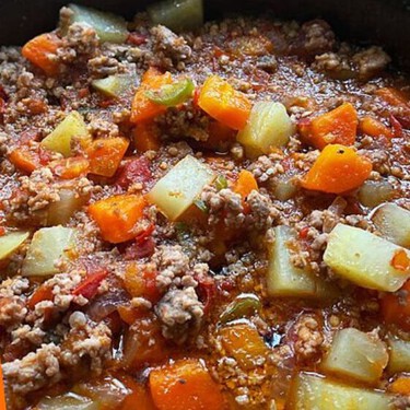 Cómo hacer el picadillo de res con verduras al estilo de Ninel Conde en la Casa de los Famosos 3