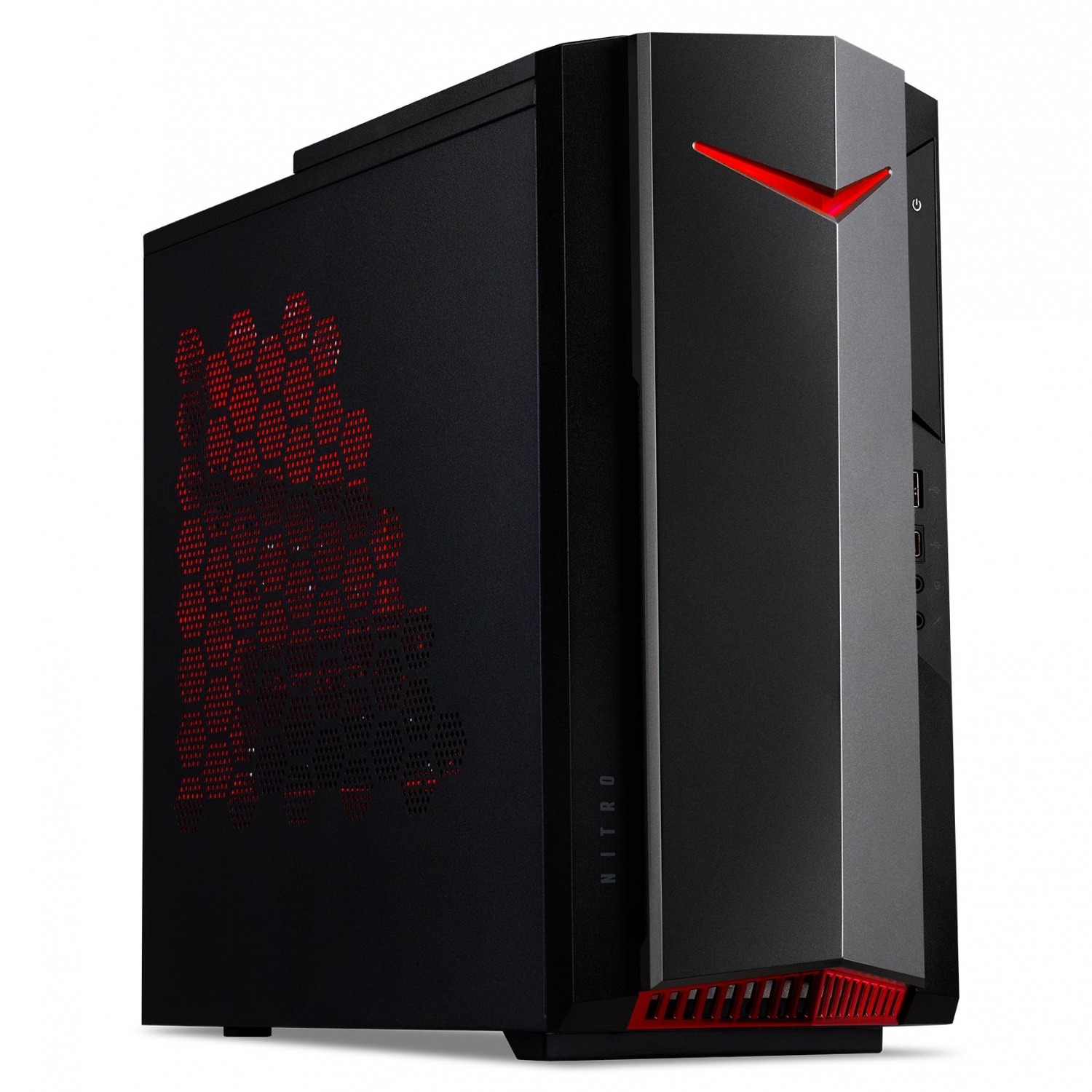 CPU Acer Nitro N50-640, Intel Core i5 12400 16GB, 512GB SSD, GeForce® GTX 1650 4GB, Linux - Negro
