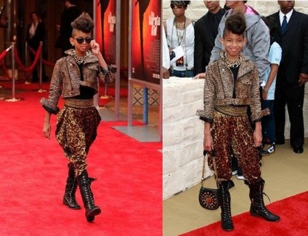 Willow Smith se une a la moda pájaro loco