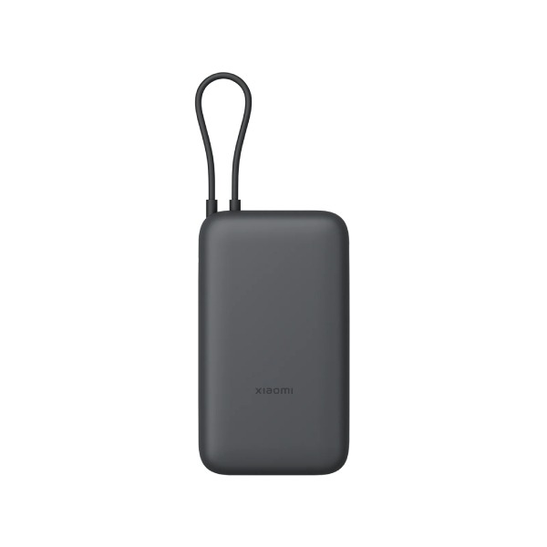 Power bank - Xiaomi BHR9738GL, 20000 mAh, 1x USB-C, 1x USB-A, Cable Integrado, 22.5W