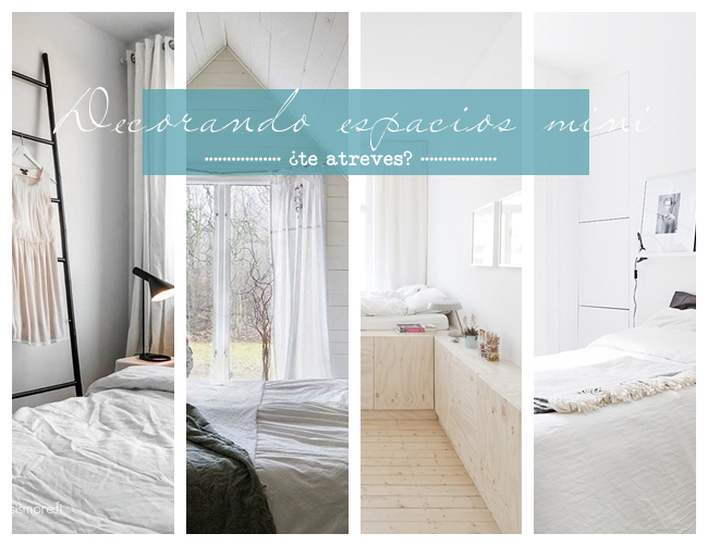 8 ideas para decorar dormitorios pequeños
