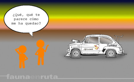 fauna en ruta - neumáticos