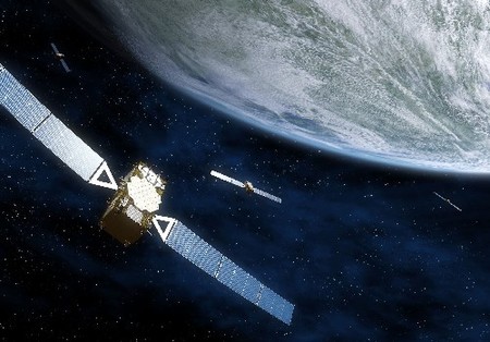 El sistema de navegación Galileo, en el aire