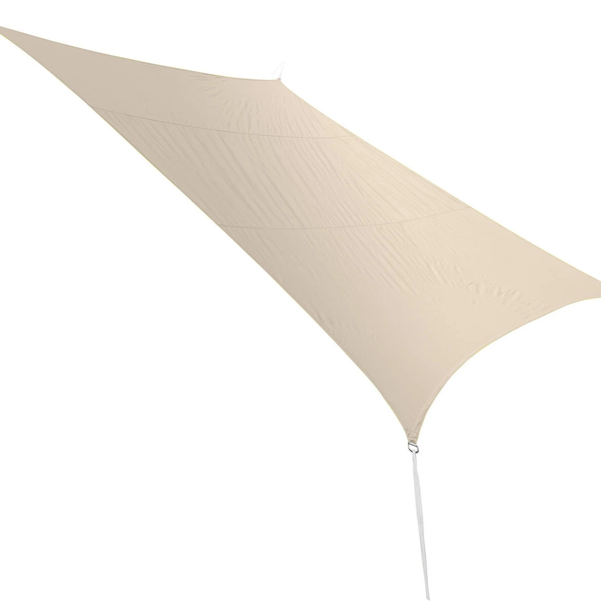 Toldo vela cuadrado Coversun 2x2 metros beige

