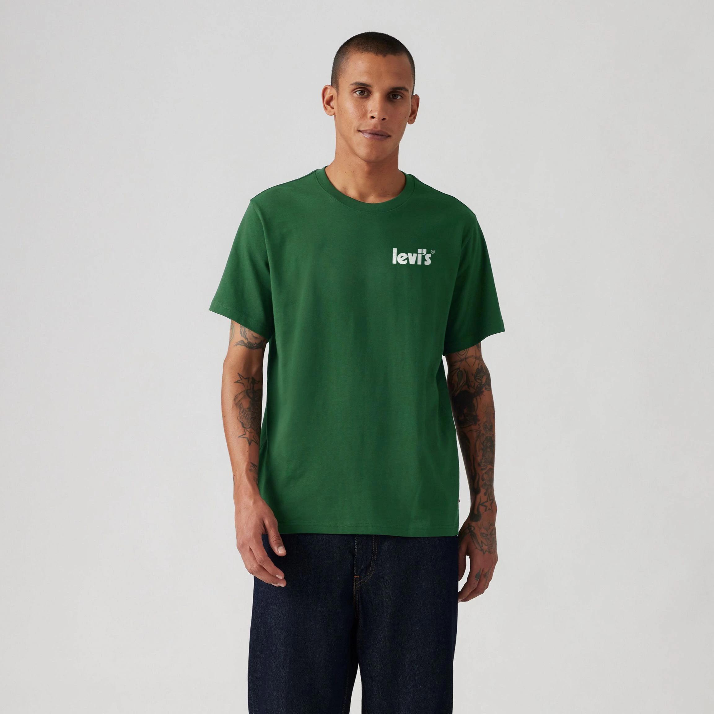 Camiseta De Fit Holgado
