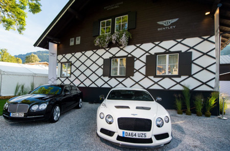 Bentley estrena una lujosa "casita" en los Alpes para sus clientes