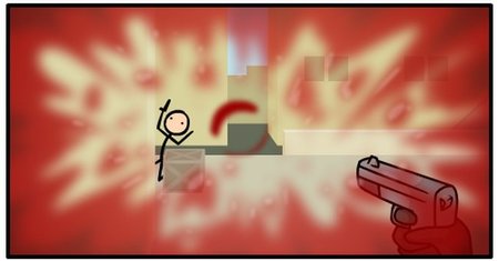 Imagen de la semana: la sangre pasajera en los FPS