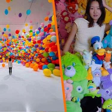 Parece Japón, pero está en Querétaro: así es la exposición con peluches gigantes, globos y albercas de pelotas que conquista las vacaciones 
