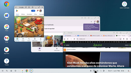 El modo de escritorio móvil en acción