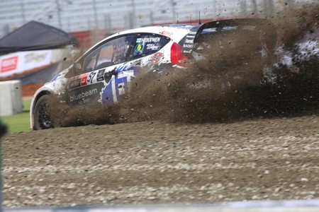Toomas Heikkinen al asalto del Mundial de RallyCross en 2014