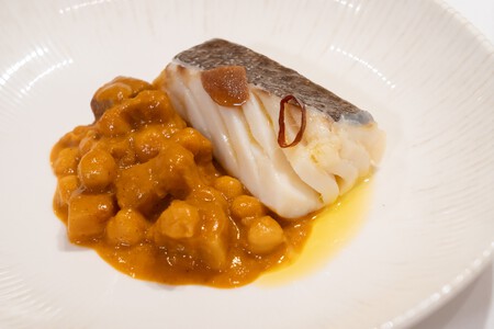 Lomo De Bacalao Con Garbanzos Y Cap I Pota C Vilagut