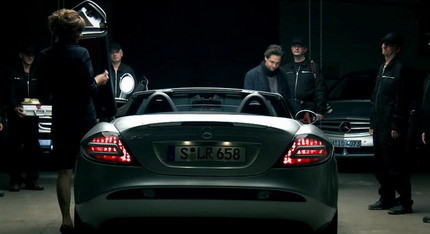 Cortometraje promocional de Mercedes con publicidad interactiva