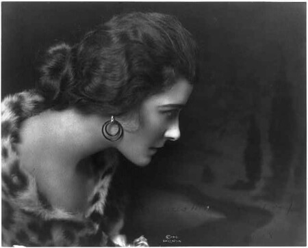 Frances Marion Head And Shoulders Portrait Facing Right