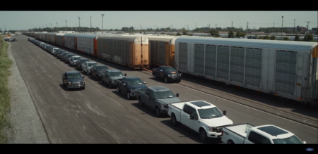 Ford y su prototipo de F-150 eléctrica demuestran que tan lejos pueden llegar al arrastrar el equivalente de 75 elefantes