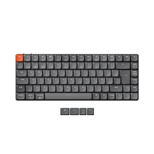Keychron K3 MAX 75% Teclado Mecánico Inalámbrico Personalizado, 