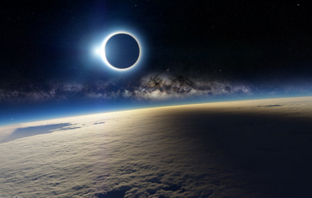 Cazadores de fakes: no, esta imagen no es un eclipse real