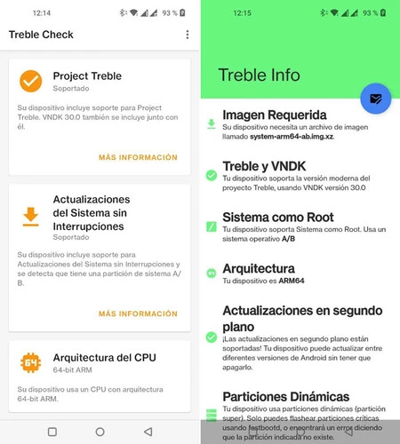 Treble Check と Treble Info、モバイルがバックグラウンドで更新をサポートしているかどうかを中断することなく確認できる 2 つのアプリ