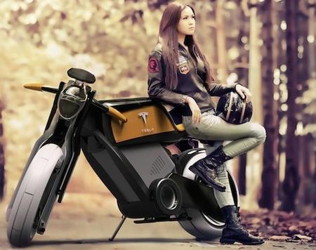 Un diseñador americano imagina la Tesla Concept Motorcycle 