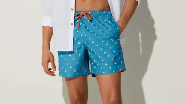 Bañador estampado cítricos