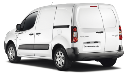 Peugeot Partner eléctrica - trasera