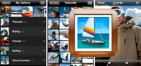 MobileMe Gallery, la nueva aplicación de Apple para el iPhone