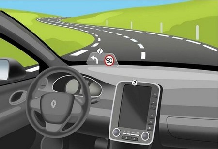 Panel de visualización de Renault