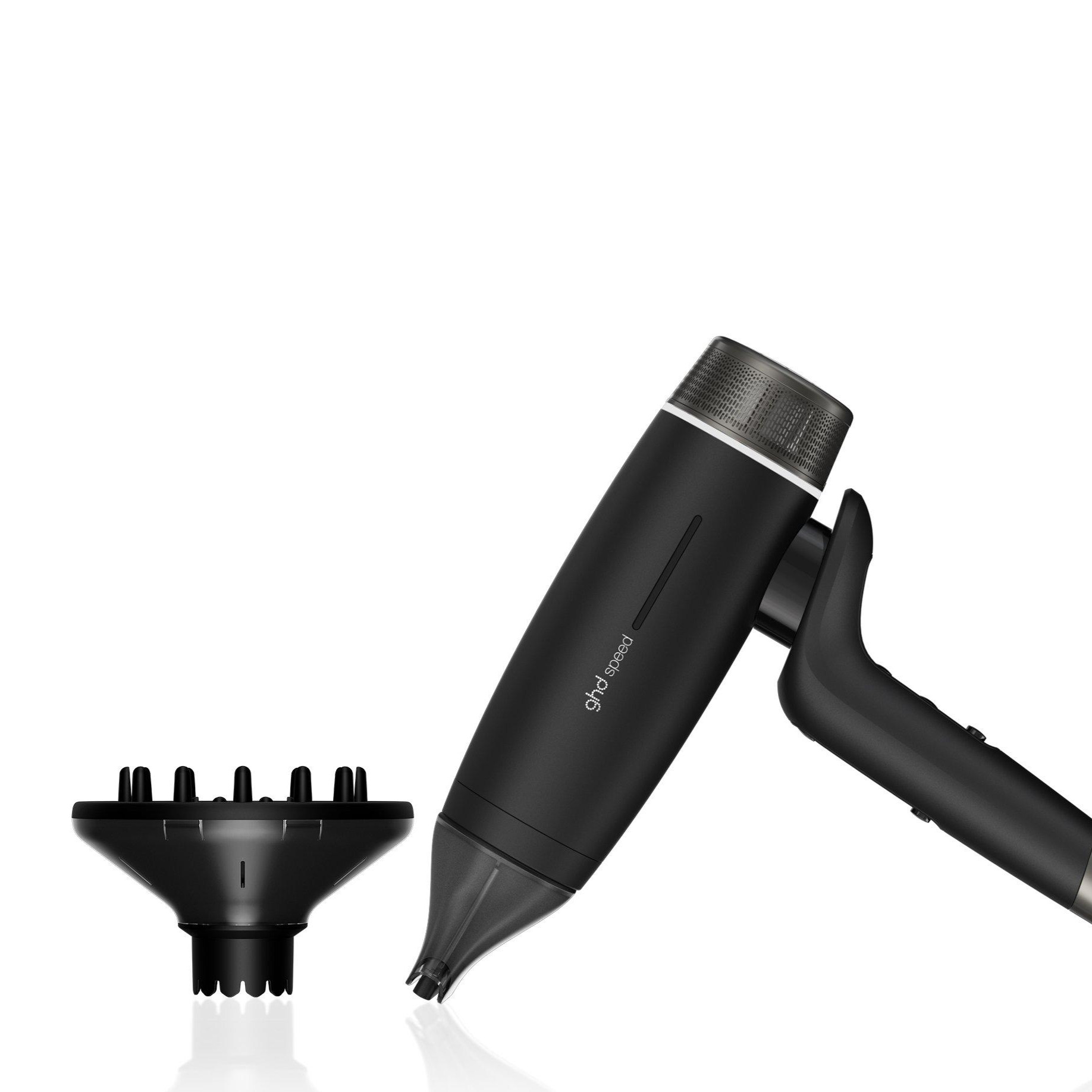 Kit ghd secador Speed negro con difusor para cabello rizado 