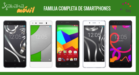 Así queda el catálogo de smartphones bq tras la llegada del nuevo bq Aquaris X5 Plus