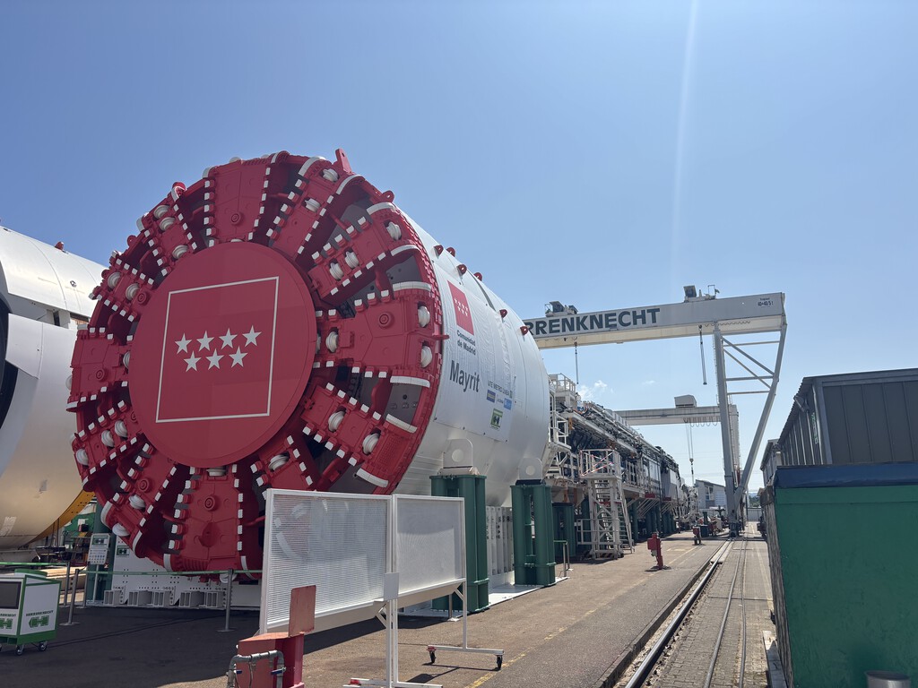Mayrit, la "fábrica subterránea" de 1.500 toneladas, está a punto de arrancar motores con un objetivo: transformar la L11 de Madrid
