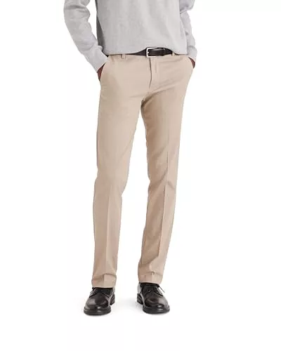 Dockers Easy Khaki Slim Fit, Pantalones Informales, Hombre, Beige (Timber Wolf), 32W / 34L