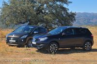 Nissan Qashqai 1.6 dCi 4x4 contra Peugeot 3008 HYbrid4, comparativa