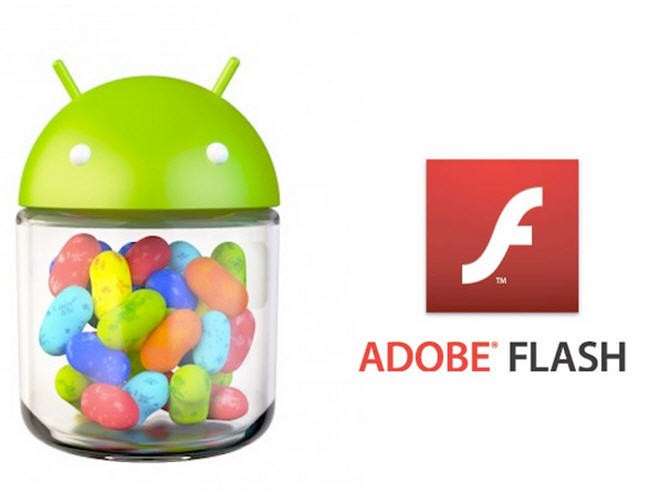 Flash en Jelly Bean