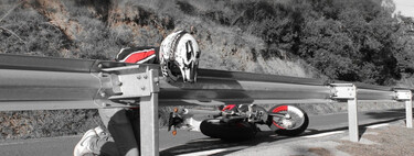 Un español ha inventado un artilugio que promete convertir los guardarraíles en el mejor amigo de los moteros 