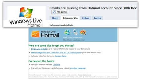 Hotmail cierra el año dejando sin emails a alguno sus usuarios