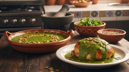 Pipián verde en 20 minutos con 6 ingredientes: el secreto está en la pepita