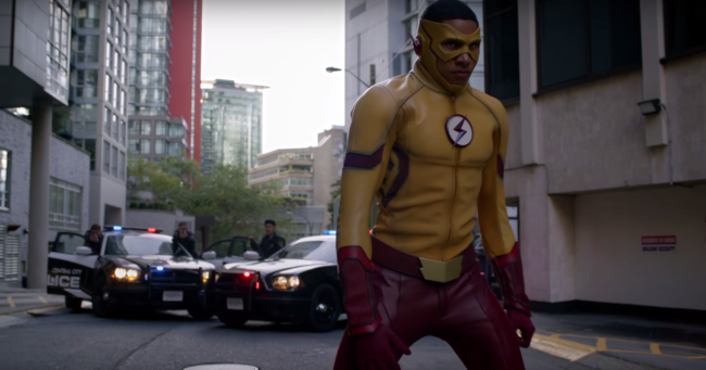 Kid Flash In The Flash Season 3