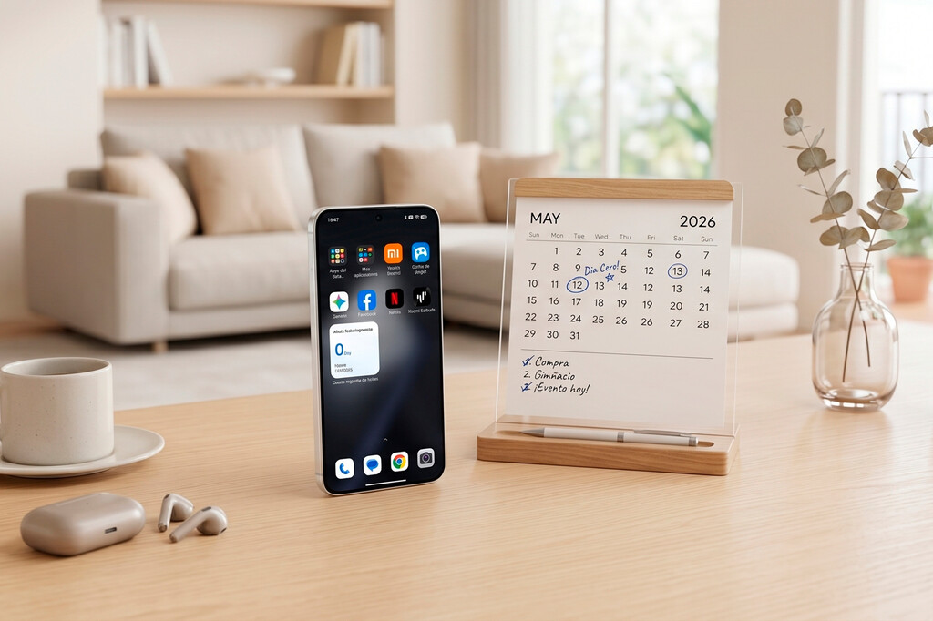 Sin duda, este es el widget que más utilizo en mi Xiaomi: se puede usar desde HyperOS 2 y es ideal para que no se te olvide nada 