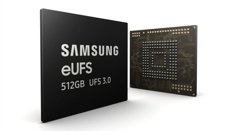 Samsung ya fabrica las memorias eUFS 3.0 de 512GB que estrenará el Samsung Galaxy Fold